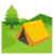 Camping Emoji Domain For Sale