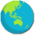 Globe Showing Asia-Australia Emoji Domain For Sale