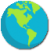 Globe Showing Americas Emoji Domain For Sale